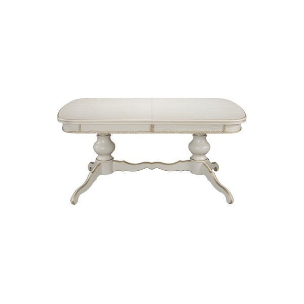 Стол обеденный раскладной овальный на сдвоенной ноге 89*159/201/244