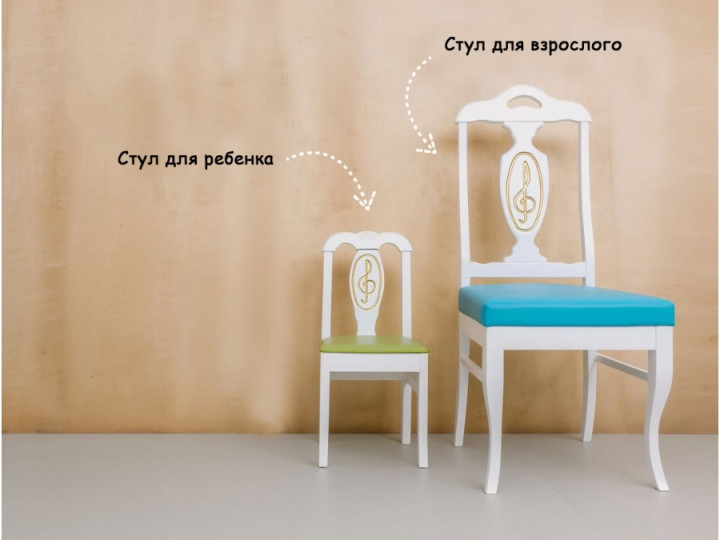 Детский стульчик из массива бука — уют и комфорт для ребёнка