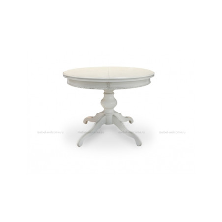 Стол обеденный круглый на одной ноге, диаметр 100см