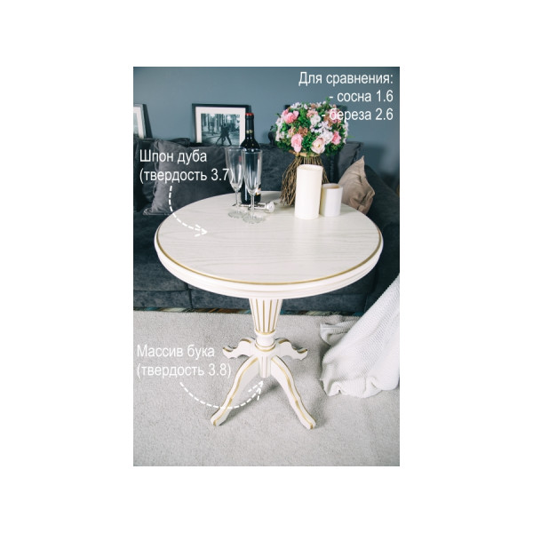 Чайно-кофейный столик 80см