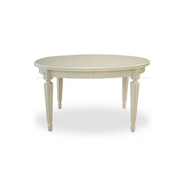 Стол обеденный раскладной овальный с тремя вставками 100*130/169/229
