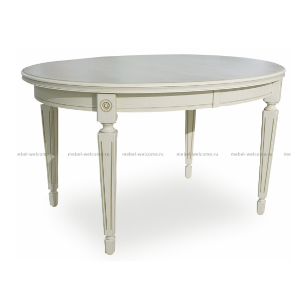 Стол обеденный раскладной овальный с двумя вставками 100*130/170/210