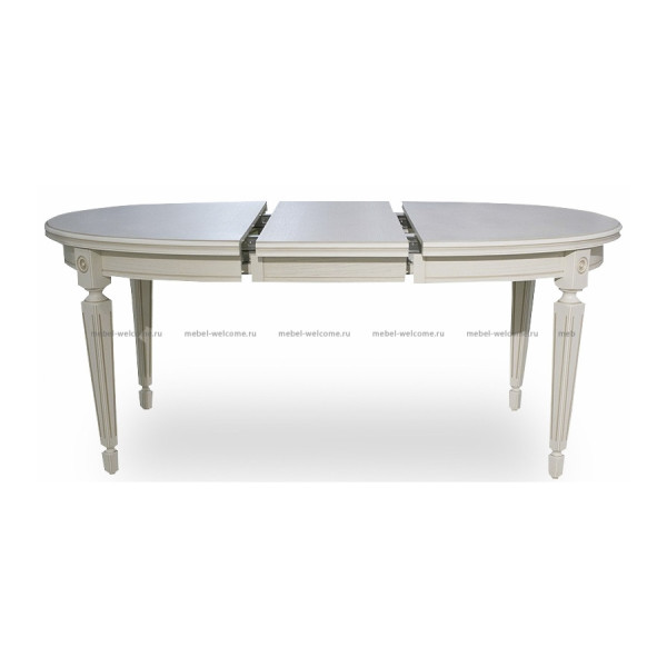 Стол обеденный раскладной овальный с двумя вставками 100*130/170/210