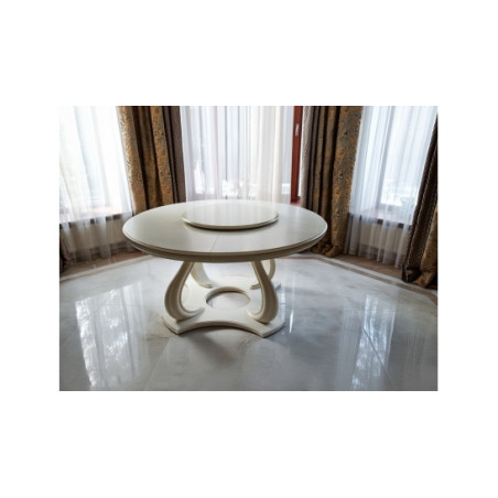 Большой круглый стол с менажницей