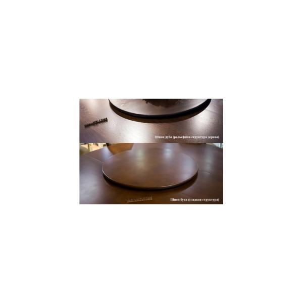 Большой круглый стол с менажницей