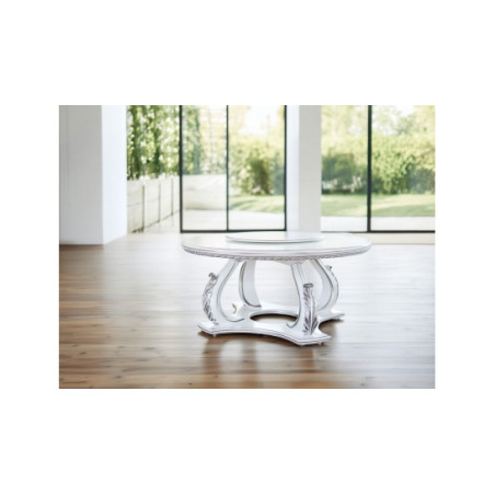 Большой круглый стол с менажницей