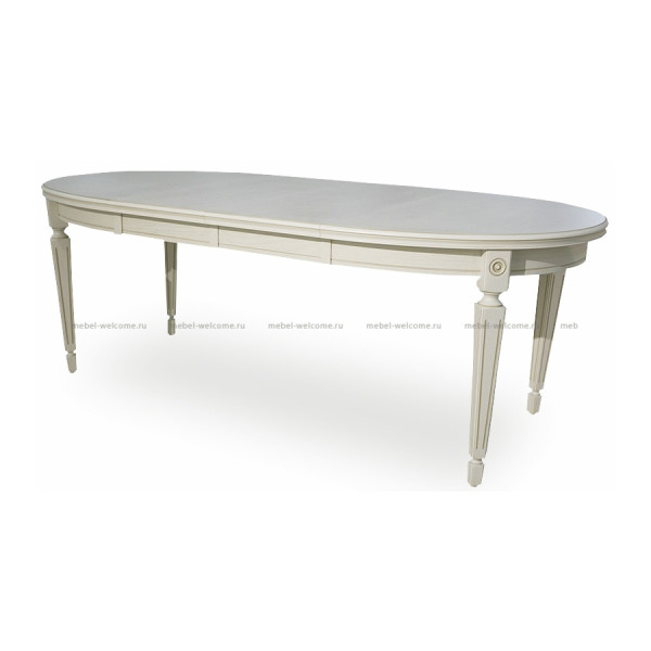 Стол обеденный раскладной овальный с двумя вставками 100*130/170/210