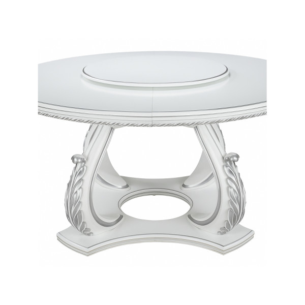 Большой круглый стол с менажницей