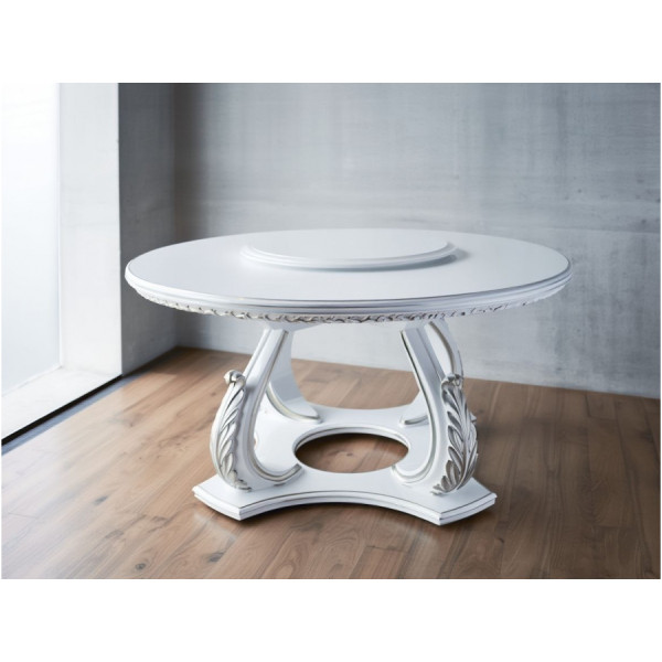 Большой круглый стол с менажницей