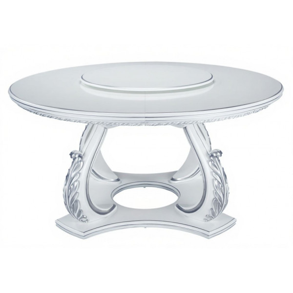 Большой круглый стол с менажницей