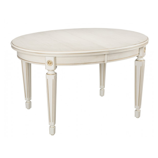 Стол обеденный раскладной овальный с тремя вставками 100*130/169/229