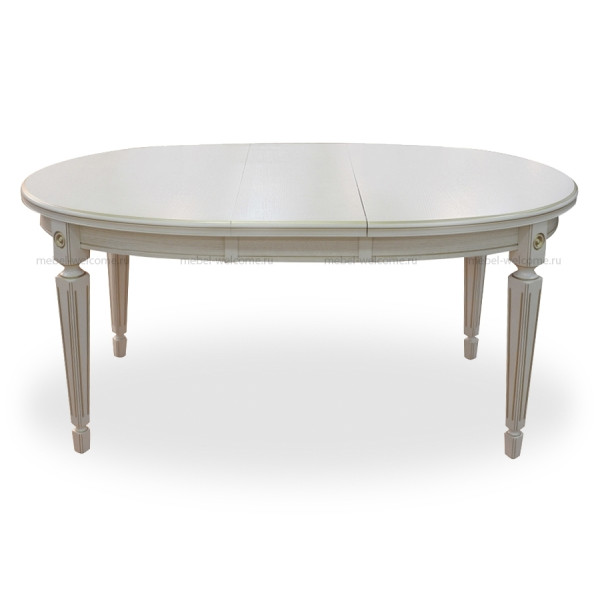 Стол обеденный раскладной овальный с тремя вставками 100*130/169/229