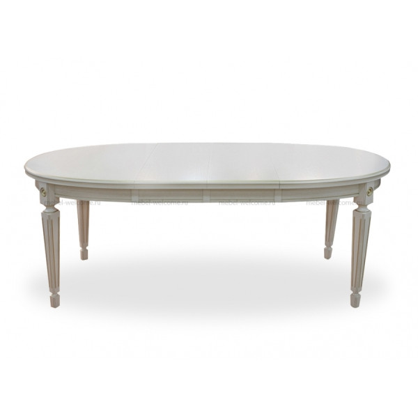Стол обеденный раскладной овальный с тремя вставками 100*130/169/229