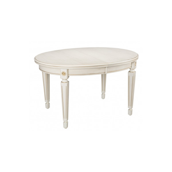 Стол обеденный раскладной овальный с тремя вставками 100*130/169/229